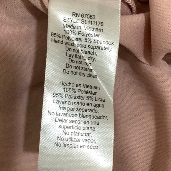 SLNY Fashion New York Jersey Cape Dress - Picture 11 of 11